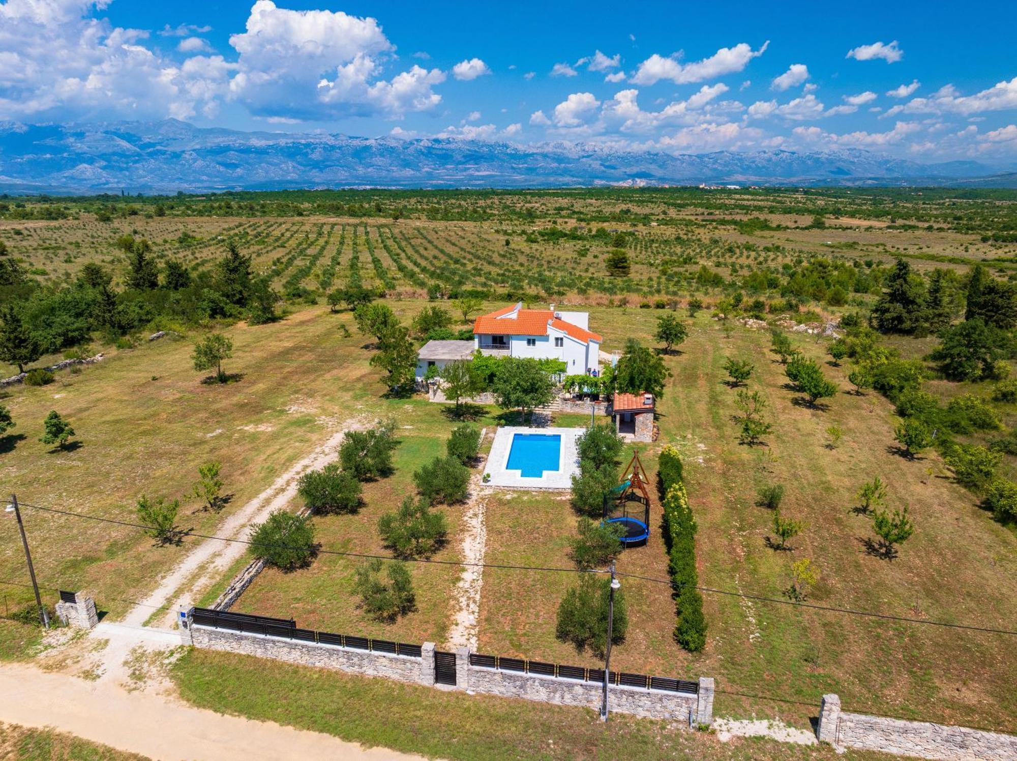 Villa Mandorla Zara Esterno foto